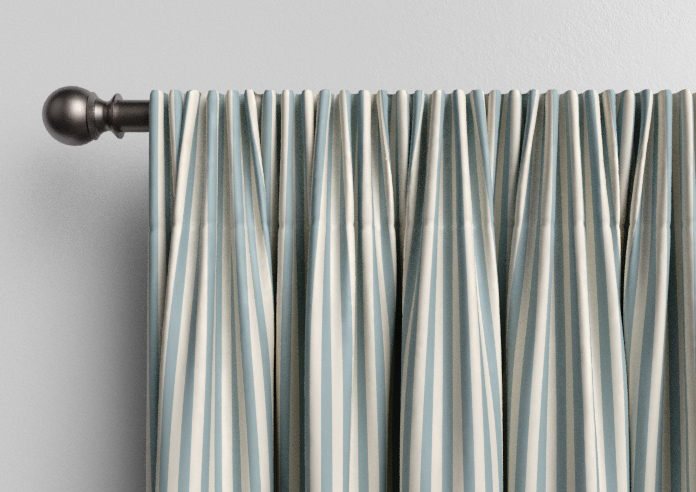 The British Stripe Co. Catherine, Polzeath No.2 - Made to Measure Curtains - Image 9